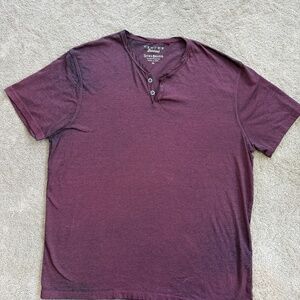 Lucky Brand Signature Venice Burnout Shirt Sleeved Men's Shirt | size XL